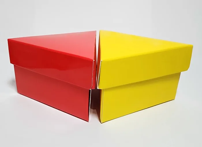 T1 - Triangle Box with Lid - 110mm x 110mm x 70mm